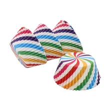Por Zebra Kitchen Lots From China 100pcs Rainbow Cupcake Wrer Paper Liners In Cases Cup Cake Topper Baking Tray Kitchen Accessories Pastry