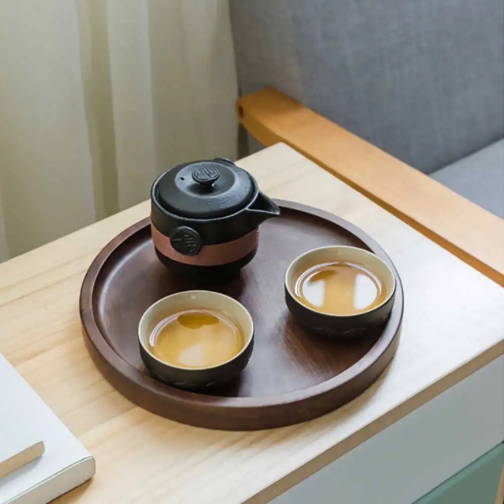 Черная керамика, один чайник, две чайные чашки, портативные принадлежности, кухонный домашний офис, чайный набор кунг-фу, китайский стиль, дорожные керамические чайные наборы