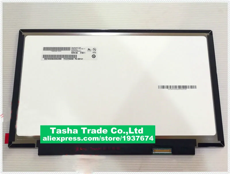 

2K WQHD 14,0 "светодиодный ЖК-экран для AUO B140QAN01.3 00NY441 2560x144 0 дисплей без касания