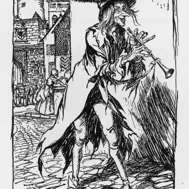 Pied Piperrackham Poster Print By Mary Evans Picture Libraryarthur Rackham (18 X 24)