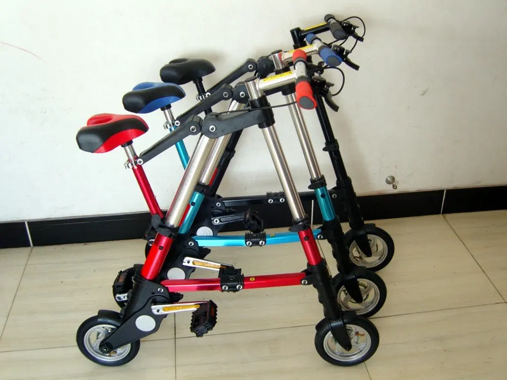 smallest folding bike