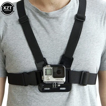 

Chest Strap mount belt for Gopro hero 7 6 5 Xiaomi yi 4K Action camera for gopro accessories GoPro SJCAM SJ4000 sport cam fix