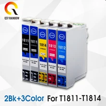 5 paczka kompatybilny 18XL T1811 T1814 pojemnik z tuszem do XP205 XP305 XP322 XP315 XP212 XP402 XP30 XP225 XP325 XP422 z 18ml