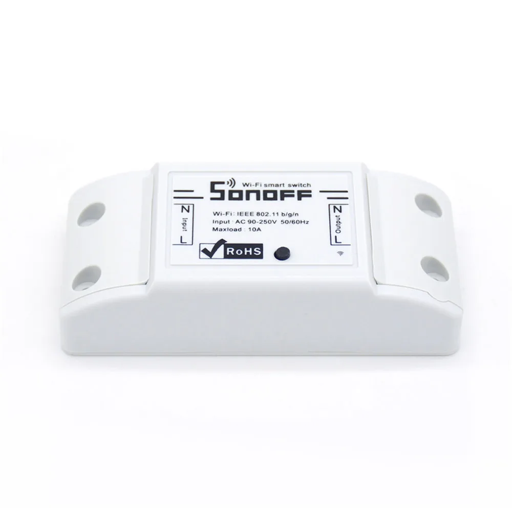10A Wi Fi Smart Switch Sonoff основной удаленный беспроводной выключатель света Умный Универсальный DIY Переключатель работы с Alexa