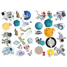 1 шт. астронавт в космосе Исследуйте корейские Precut декоративные наклейки Настольный органайзер школьные принадлежности офисные аксессуары