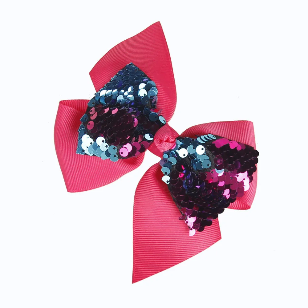 

Baby Girls Butterfly Hair Pins Candy Color Hair Clips Sequins Ribbon Bowknot Hairpin Hair Accessories Styling Headwear Ornament