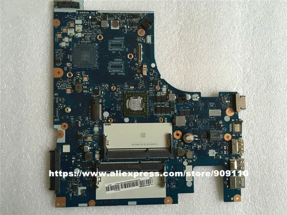 

KEFU ACLU5/ACLU6 NM-A281 mainboard For Lenovo G50-45 Motherboard with E1 on board cpu