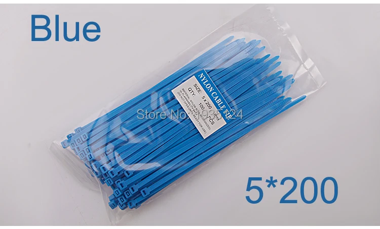 Pack of 200 Yoohey Nylon Cable Zip Ties Cable Straps Wire Ties with Self-Locking 200mm/7.8 Length Pack of 200 Yoohey Nylon Cable Zip Ties Cable Straps Wire Ties with Self-Locking 200mm/7.8 Length