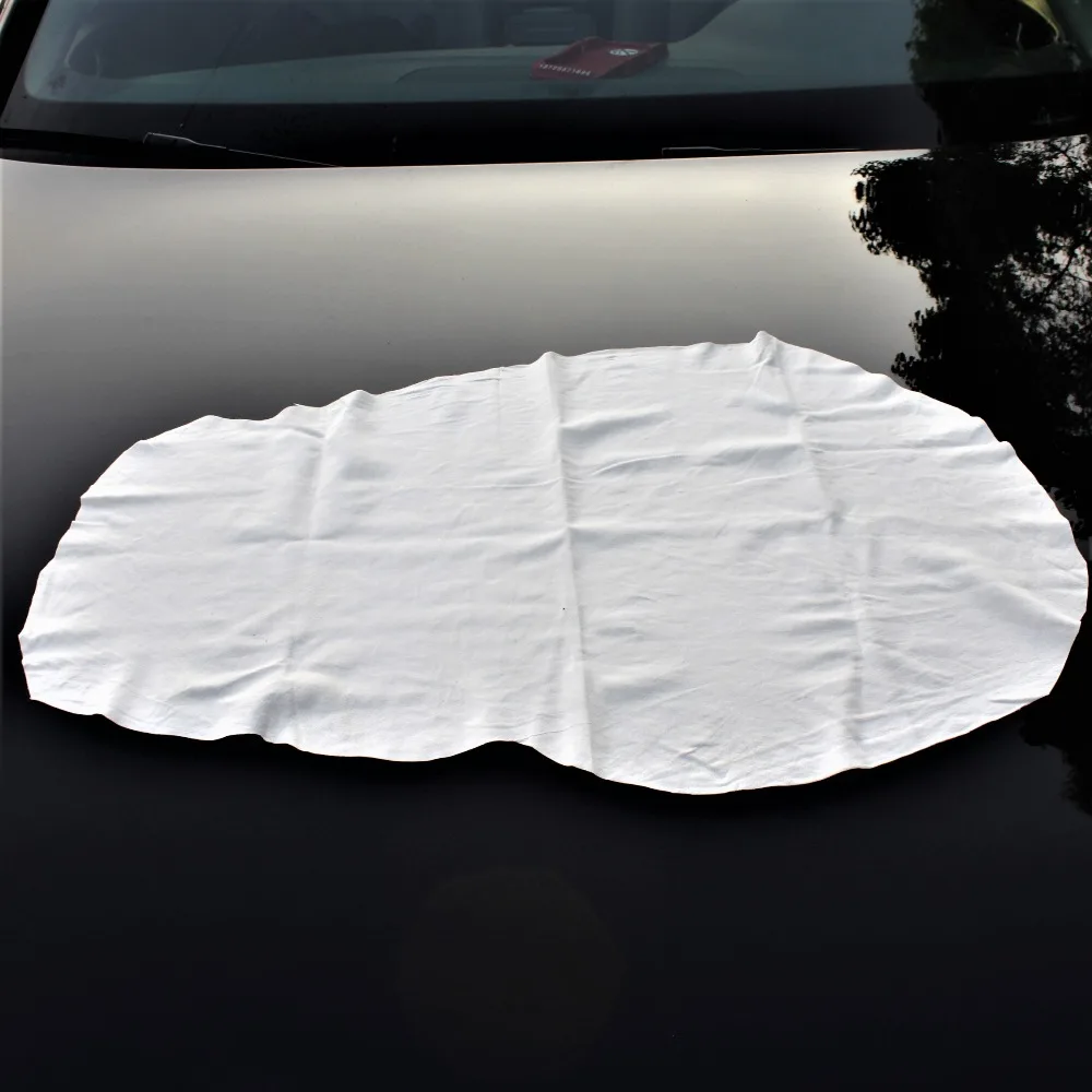 

Car Cleaning Natural Chamois Leather Suede Towel Washing Quickly Dry Absorbent Cloth Paint Care Rags Free Shipping