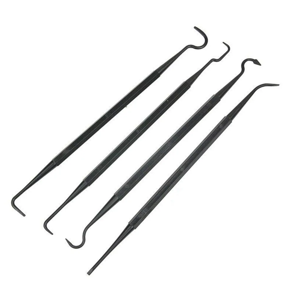

4pcs/set Nylon Double Ended Pick Set Hunting Gun Cleaning Tool Outdoor Portable Tube Cleaner Brush Hook Hunting Gun Accessories