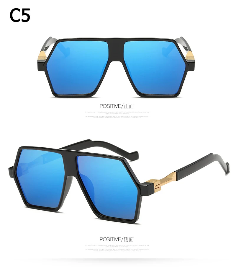 JackJad, модные мужские солнцезащитные очки в квадратном стиле BL0001, крутой тренд, фирменный дизайн, солнцезащитные очки Oculos De Sol Masculino 2724