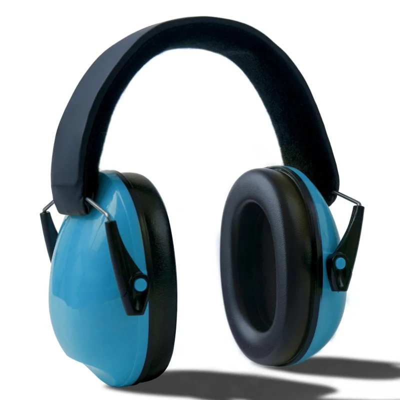 Тактические затычки для ушей Детские затычки для ушей съемные наушники для Сна Детские Звукоизолированные наушники Пылезащитная заглушка лучшие подарки GES016 - Цвет: ear muffs plug blue