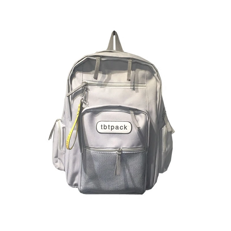 PU Leather KoreanBackpack Youth Junior High School Backpack Travel Bags