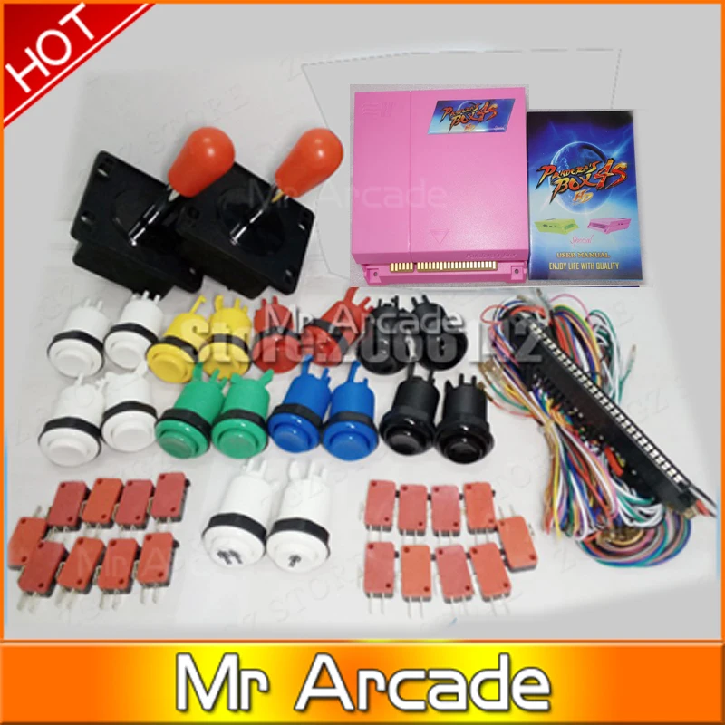 815 в 1 Pandora's box 4S плюс классический BOX 815In1 DIY Связки с JAMMA джойстик кнопка машина