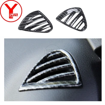 

carbon fiber instrument panel air outlet vent switch cover For Nissan Kicks 2016 2017 2018 Interior car parts accessories YCSUNZ