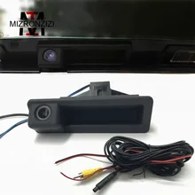 

MIZRONZIZI Car Rear View Camera Reverse Backup Boot Trunk Handle HD Camera Special For BMW 5 series/X5/3 series/X1 08-12 E39/E90