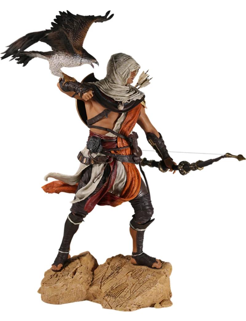 28 см Creed Originis Bayek Aya Altair The Legendary Assassin ПВХ фигурка Коллекционная модель игрушки подарки