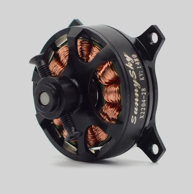 SUNNYSKY X2204 20G 2S 1800KV/1480kv 50W Brushless Motor, 340g Thrust HD8040 9047 prop thumbnail 2