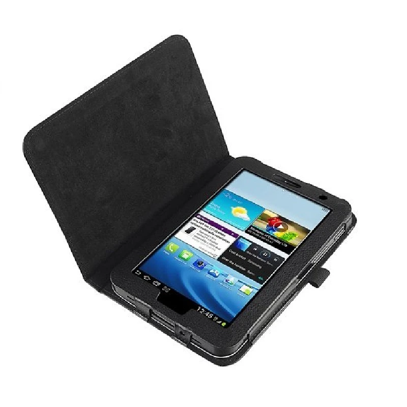 Чехол-книжка из искусственной кожи чехол для samsung Galaxy Tab 2 7 GT P3100 P3110 P3113 GT-P3100 7,0 дюймов чехол для планшета+ пленка+ ручка