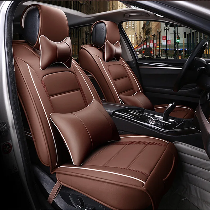 Asiento de coche referencias saab 9-3 universal beige fundas para asientos funda del asiento asiento del coche auto set