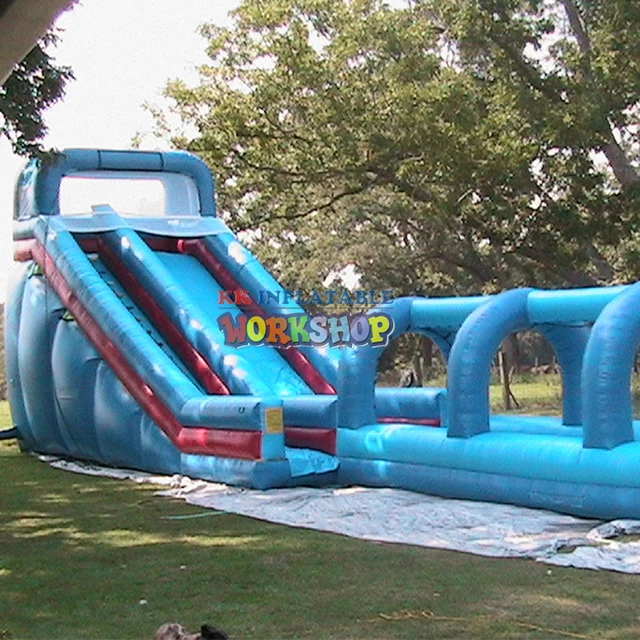 KK exports large water park toys, Manufacture customize inflatable water slides 1