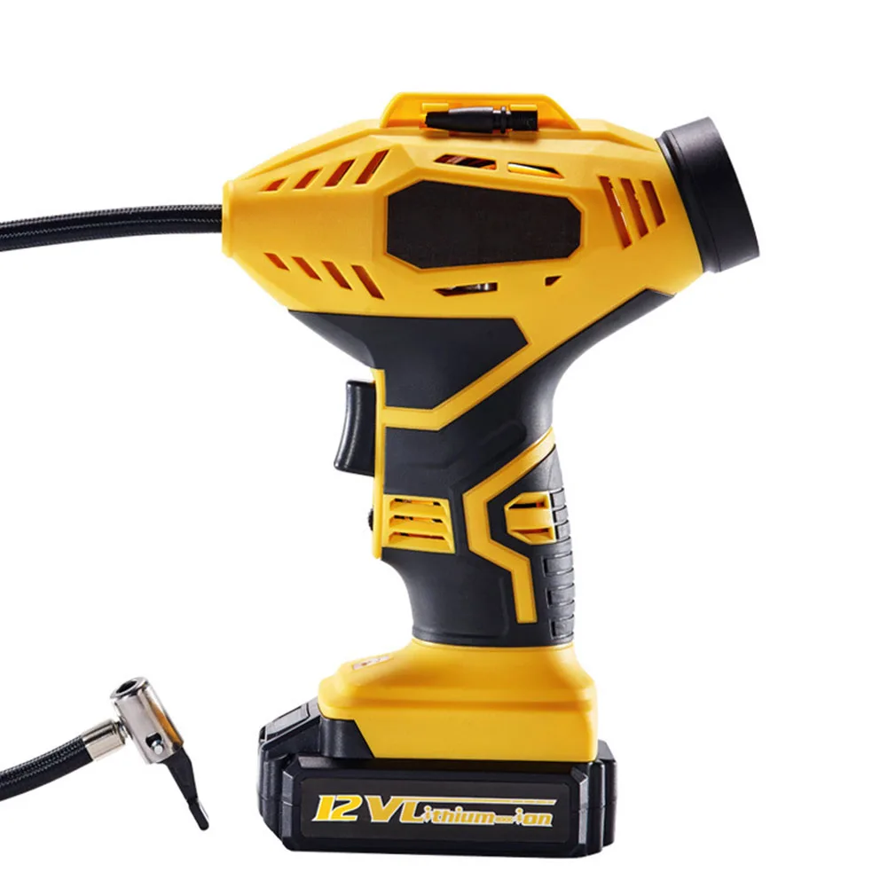 

Air Compressor Bicycle Car Rechargeable Vehicle Digital Cordless Handheld Emergency Accessories Automatic Pump Tyre Inflator