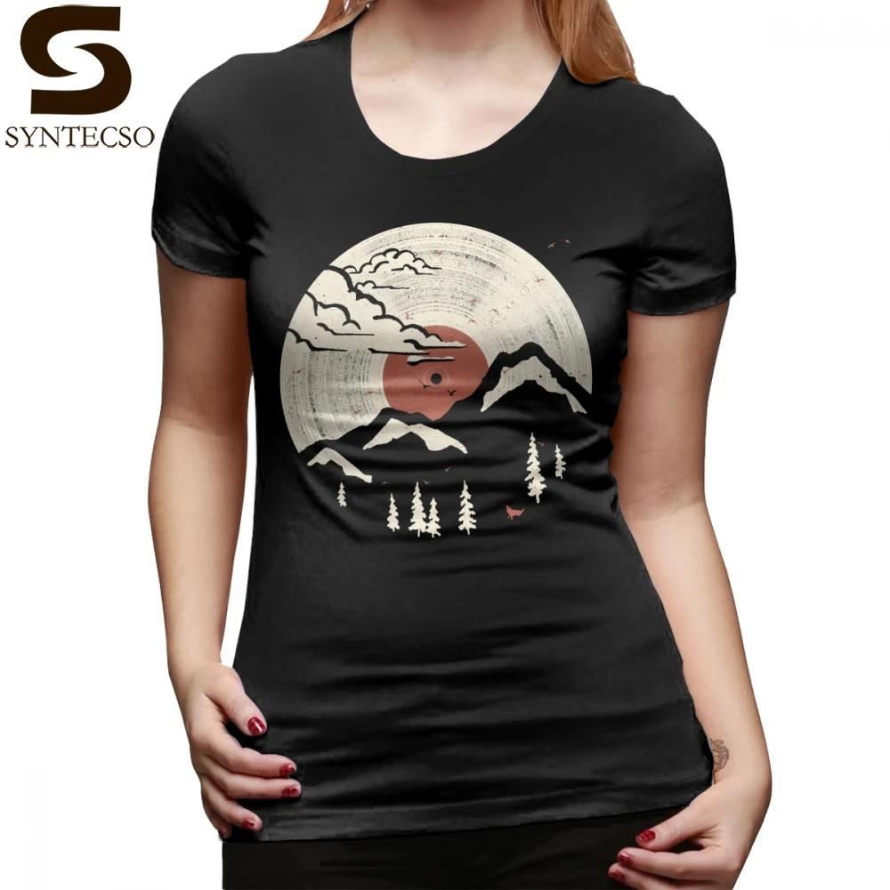 

Mountain T-Shirt MTN LP T Shirt Summer White Women tshirt Short Sleeve XXL O Neck Cotton Print Simple Ladies Tee Shirt
