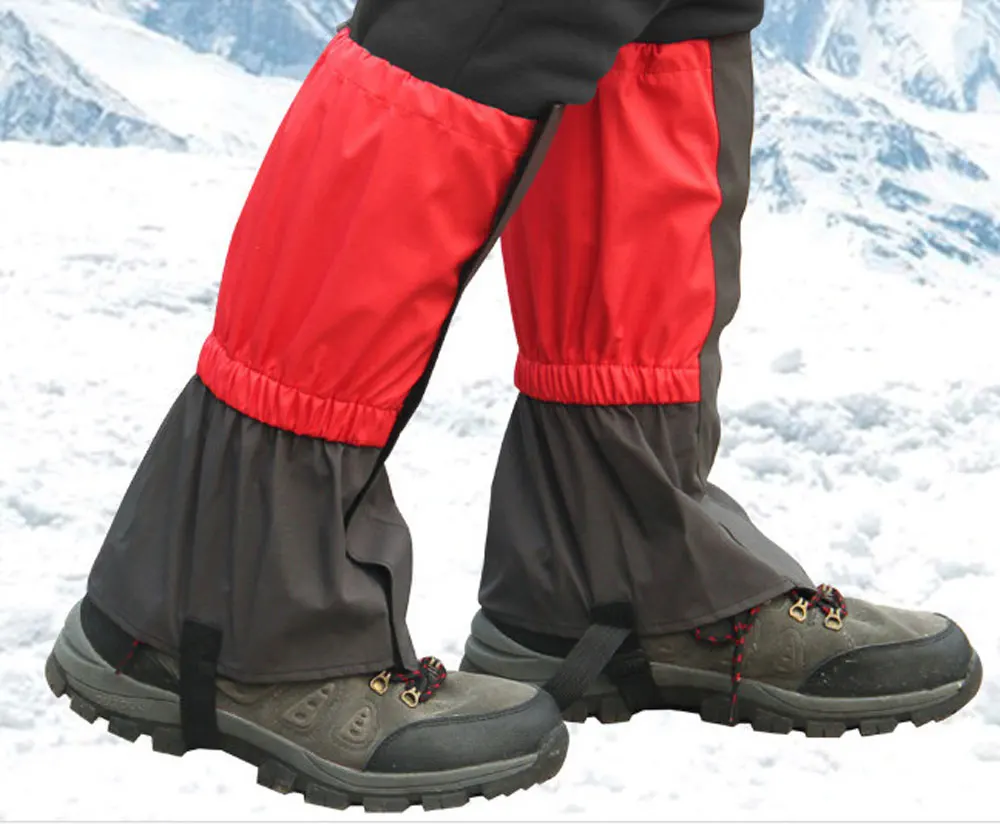 1 пара Водонепроницаемые Гетры для ходьбы снежные походные гетры для похода в горы ножные Чехлы нейлон Спорт на открытом воздухе