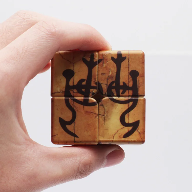 2x2 Zcube с УФ печатью магический куб головоломка для взрослых 2x2x2|Головоломки| |