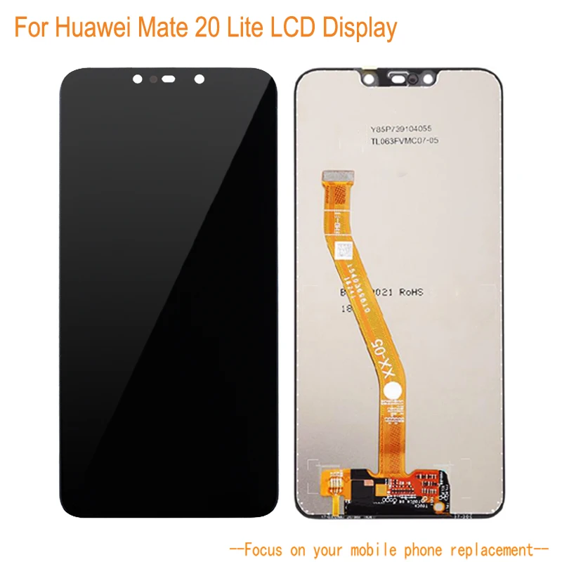 

LCD Display For Huawei Mate 20 Lite + 6.3'' Touch Screen Touch Panel Senor Dightizer Mobile Phone Assembly Replacement