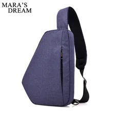 Mara's Dream Новая мужская нагрудная Ткань Оксфорд мужские сумки через плечо сумка почтальона сумка повседневная сумка Один рюкзак нагрудный рюкзак