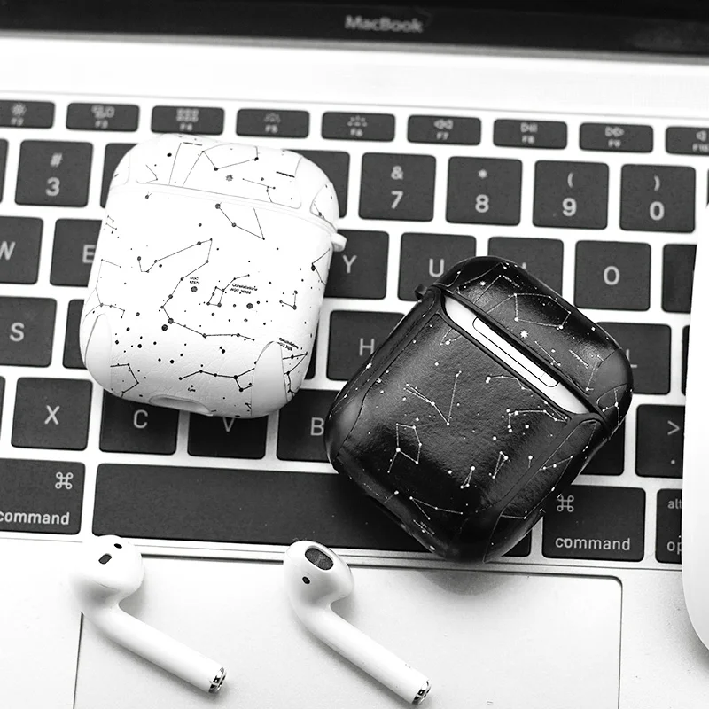 Airpods кожаный чехол для Apple Bluetooth наушники защитная кожа роскошный бизнес