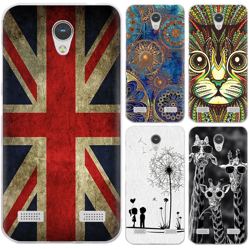

Phone Case For ZTE Blade A520 5-inch Cute Cartoon High Quality Painted TPU Soft Silicone Skin Back Cover Shell