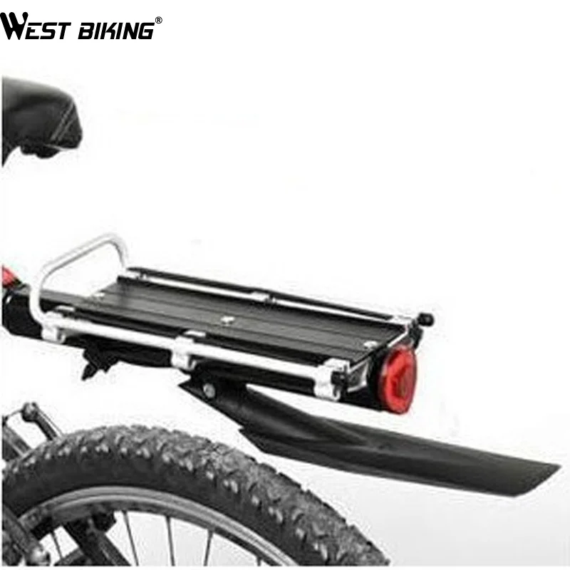 WEST BIKING Quick Release Style Aluminum Bike Rack After Bicycle Rack