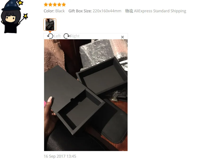 10 шт Черная упаковочная картонная коробка черная упаковка подарочная коробка крафт-бумага ящики коробки белые подарочные картонные коробки