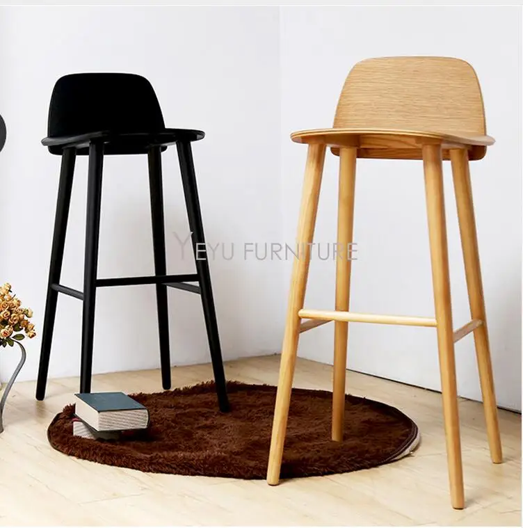 

Solid wooden or Plastic and Metal Bar Stool, fashion design counter stool, Nice Colorful solid wood bar chair