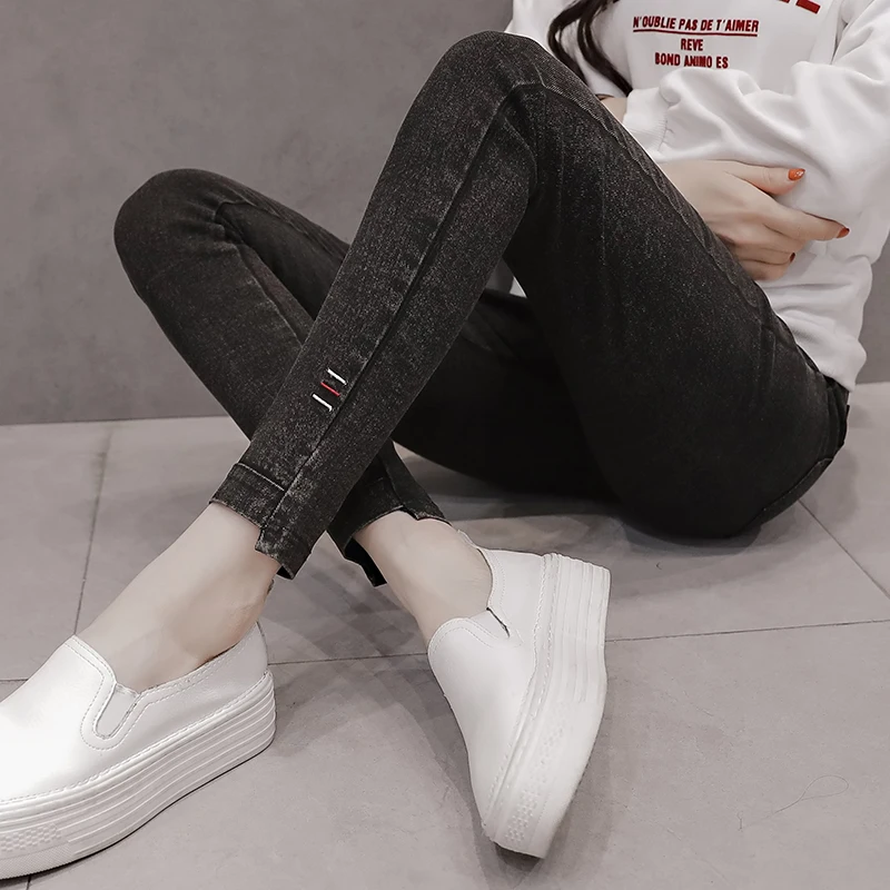 Maternity Jeans For Pregnant Women Autumn denim long Pants Maternity casual Clothes For Pregnancy High elastic pencil pants Maternity Jeans For Pregnant Women Autumn denim long Pants Maternity casual Clothes For Pregnancy High elastic pencil pants