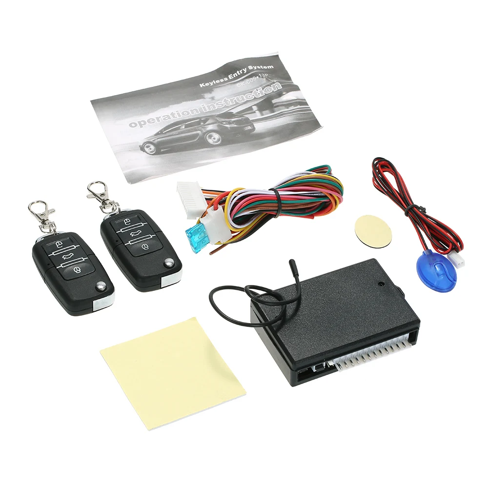 

Car Alarm Systems Auto Remote Central Kit Door Lock Vehicle Keyless Entry System