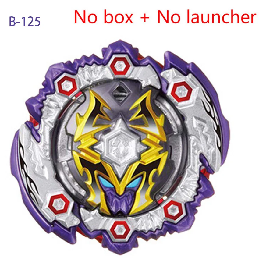 Топы Burst Launchers Beyblade игрушки GT B-142 Burst bables Toupie Bayblade metal fusion God спиннинг Топы Bey Blade Blades игрушка - Цвет: B125 no launcher