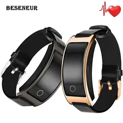 Beseneur CK11S Smart Band приборы для измерения артериального давления сердечного ритма мониторы Фитнес браслет трекер Шагомер Браслет водонепроница