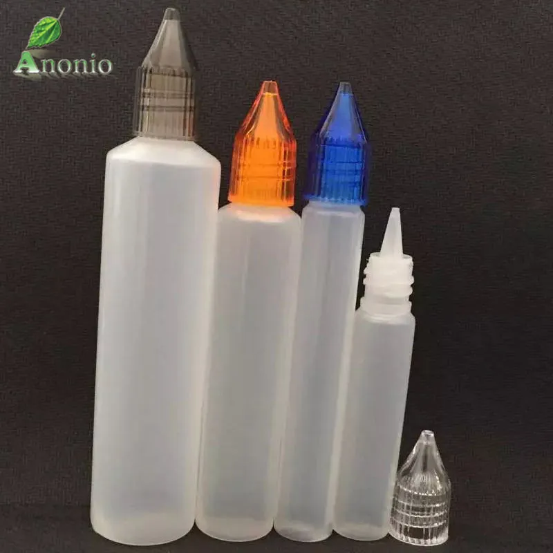 

15ml Plastic bottle for eliquid, 30ml PE pen shape bottle with crystal cap e liquid bottle empty bottles fancy acrylic color cap