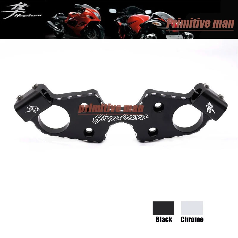 

For SUZUKI HAYABUSA GSX1300R GSX 1300R 2008-2015 Motorcycle Accessories Lowering Triple Tree Front End Upper Top Clamp  Black