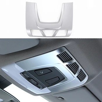 

Car styling Chrome Front Reading Light Lamp Frame Cover Decoration Trim For BMW X1 F48 16-17 & X5 F15 14-17 & X6 F16 15-17