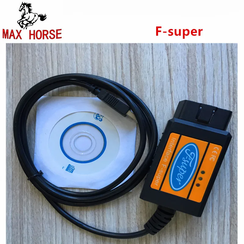 

Professional Interface F-super Scanner For Ford Usb Scan Tool Obdii Obd2 Diagnostic Fiesta/fo Cus