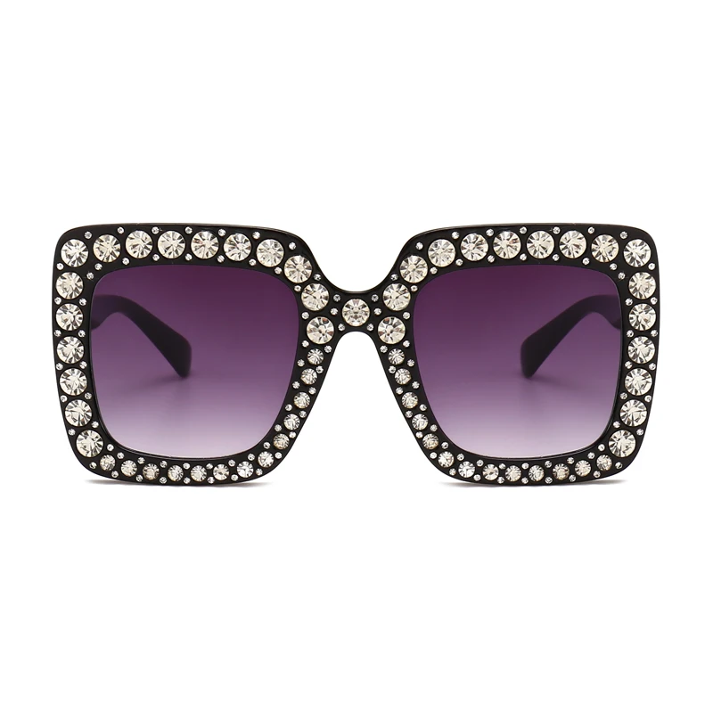 Artorigin бриллиантовыми Солнцезащитные очки для женщин Для женщин бренд Дизайн флэш-квадратный женский оттенки роскоши зеркало Защита от солнца Очки Óculos люнет