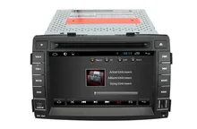 For Quad-core in dash KIA Sorento 2012 capacitive touch screen Car dvd player GPS with BT Ipod list USB SD Radio SWC GPS Navi