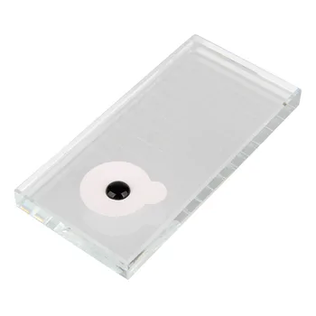 

5Pcs/Pack Crystal Jade Stone Glue Pallets Eyelash Glue Holder For Eyelash Extension Makeup Eyelash Glue Adhesive Stand Holder