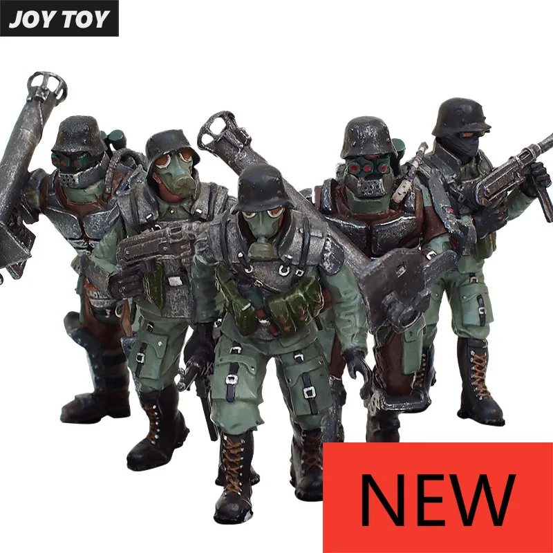 

(5pcs/lot) JOY TOY 1:27 Steiner Assault Squad Army Special Forces Collection Action Figure for Holiday Gift