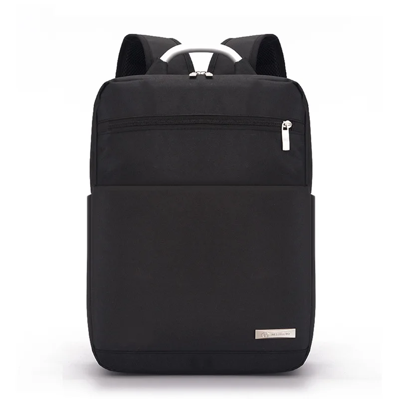 2018 Nylon Black Business Backpack 15.6inch Laptop Backpack for Men