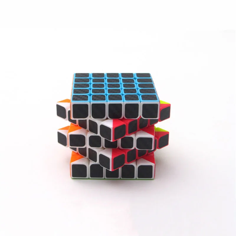5x5x5 мембрана из углеродного волокна прочный Гладкий Профессиональный волшебный куб скорость флуоресценции куб пазл игрушки для детей Подарки